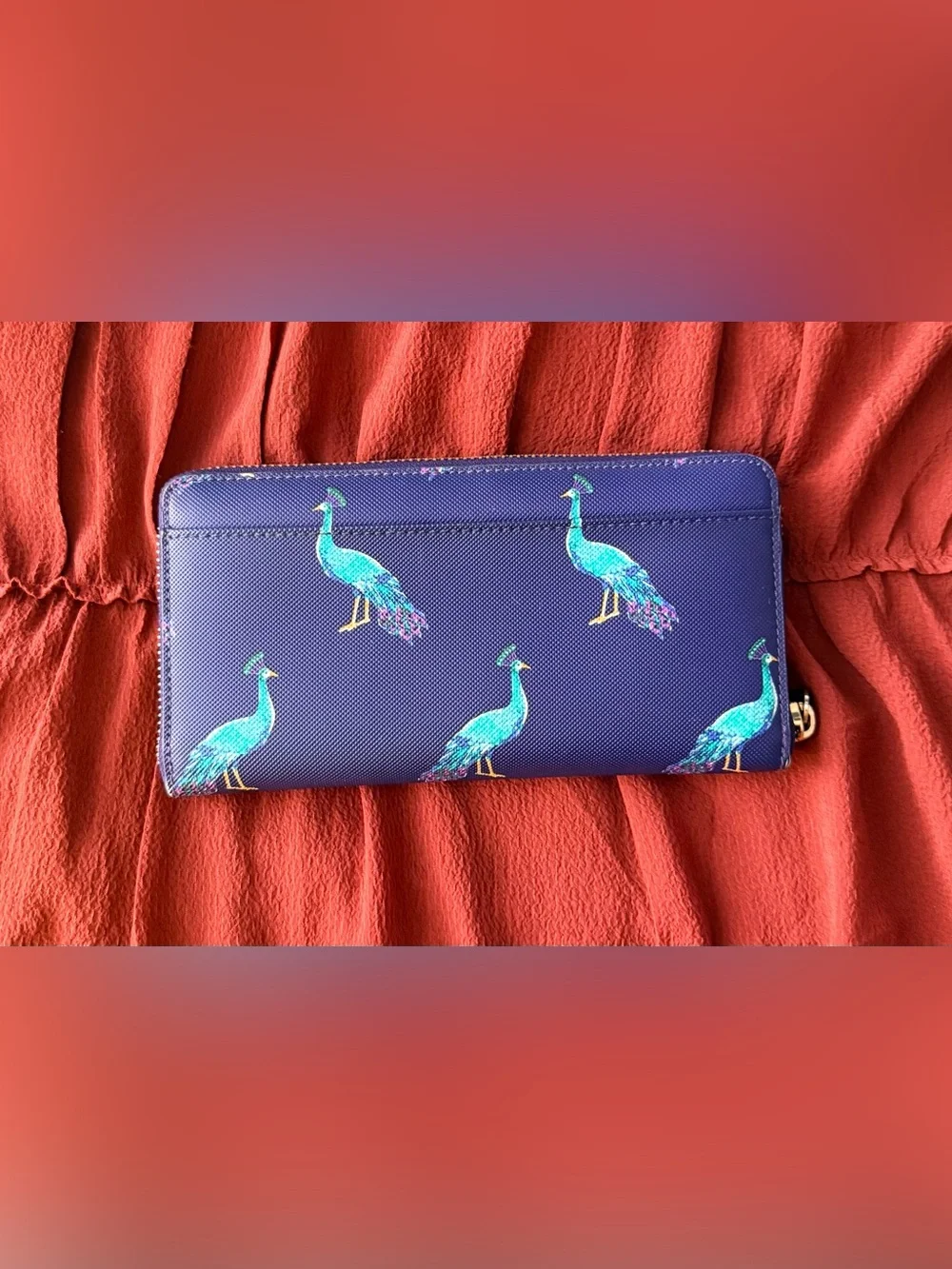 Kate Spade Harding Street Lacey Peacock Wallet